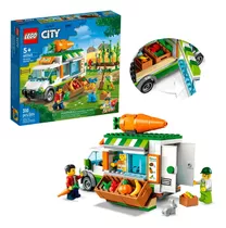 Lego City Van De Hortaliças Da Fazenda E Agricultores 60345