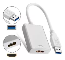 Adaptador Usb Para Hdmi Conversor 3.0 Para Tv Pc Notbook