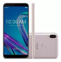 Asus Zenfone Max Pro M1 64gb 4gb Bat.5000mah Prata Excelente