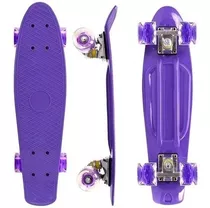 Patineta Skate Tipo Penny Tabla Long Board Morada