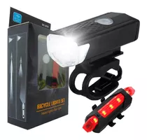 Luces Bicicleta Recargables Potentes Luz Led Base Accesorios