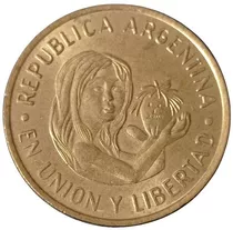 Argentina 50 centavos 1996 Fc - Unicef (cód 13648)