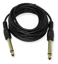 Cable 1/4 Mono A 1/4 Mono Para Guitarra O Instrumento 3 M