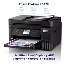 Multifuncional Epson Ecotank L6270 Duplex Usb Wifi Ethernet Color Negro