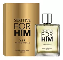 Sexitive Vip Afrodisiaco For Him Con Feromonas Perfume 100 ml Para Hombre