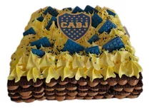 Chocotorta Decorada Boca Juniors Futbol Torta Futbol