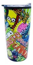 Termo Café Acero Inoxidable Bart Simpson 450ml Vaso Termico