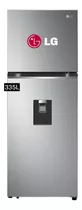 Refrigeradora LG Top Freezer 335l Con Doorcooling Gt33wpp Color Plateado