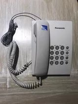 Teléfono Panasonic Fijo Con Cable Modelo Kx Ts 500 Ag