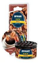 Aromatizante Para Auto Lata Ken Aeron Variedades Fragancia Café