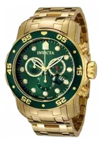 Relógio Invicta Pro Diver 6984 100% Original Banhado A Ouro