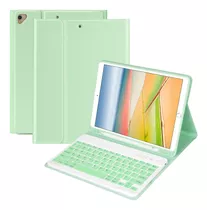 Funda C/teclado Coo Para iPad 9th/8th/7th 10.2inch Verde