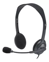 Fone Headset P2 Escritorio Multimídia Notebook Pc Preto