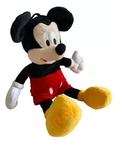 Boneco Pelucia Musical Mickey Mouse 35cm Disney Antialergico