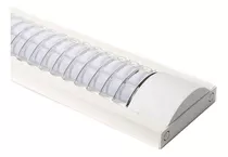 Luminario Rejilla Con 2 Tubo Led T8 18w=36w Nom Gr03 Igoto