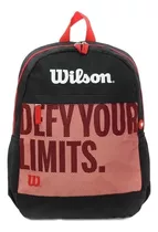 Mochila Urbana Wilson 65.010741 Color Negro 30l