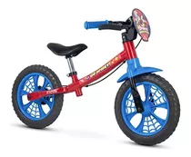 Bicicleta  Balance Infantil Nathor Balance Bike Aro 12 Freio Tambor Cor Vermelho