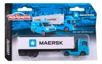 Carreta Man Tgx 40f Container Maersk Logistic Majorette 1/87