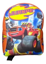 Mochila Infantil Personalizada Blaze And The Monster Machine