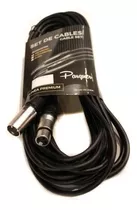 Cable Microfono Canon / Xlr Parquer 6 Metros Ficha Metal