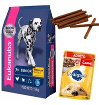 Eukanuba Senior Razas Medias 15 Kg Con Regalo