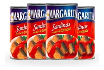 Sardinas En Salsa De Tomate Margarita 170gr Pack 4und