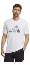 Remera adidas Designed For Movement Hiit Blanco - Ib7921