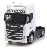 Scania S730 Cabezote 11cm Largo Luces Y Sonido Escala 1/50