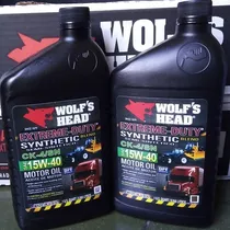Aceite Wolfs Head Semisintetico 15w40 Importados/sellados