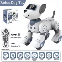 Cão Robô Inteligente Dog Cachorro Dálmata Controle Remoto 