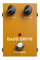 Pedal P/ Contrabaixo Bass Drive Fuhrmann Bd 20 Amarelo