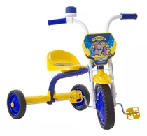 Triciclo Menino Pro Tork Ultra Bike Amarelo E Azul