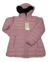 Campera Nena Reversible Inflable-rompeviento