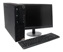 Pc Cpu Completa Dell Lenovo Core I3 8 Gb Ssd 240g Monitor 17