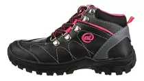 Zapatilla Borcego Bota Botita Trekking Action Team 3408 Dama