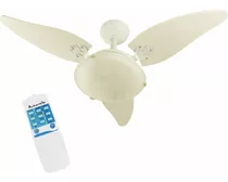 Ventilador Teto Épicos Luxo Branco Controle Remoto Autentic