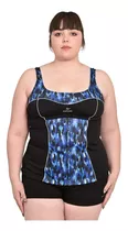 Tankini Estampado 384a Buen Nado Resistente Al Cloro