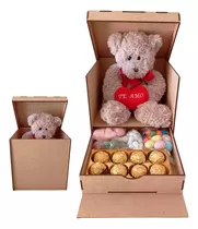 Caja Para Regalo Sorpresa San Valentín En Forma De Cubo Gde