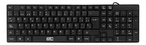 Teclado Gtc Negro Standard Usb Kbg-204