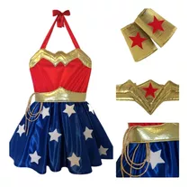 Disfraz Mujer Maravilla Wonder Woman Infantiles Niñas