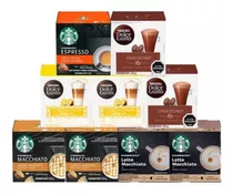 Capsulas De Cafe Dolce Gusto + Capsulas Starbucks - Mix -