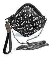 Morral Marca Guess, Modelo En Tendencia, Asas De Cadena.