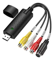 Capturadora Easycap Audio Y Video Usb Rca Y Super Video