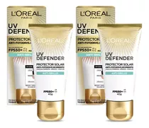 Protector Solar L'oréal Paris Uv Defender Anti-brillo X2