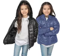 Campera Inflable Puffer Colegial Escolar T 6 Al 12-presente!