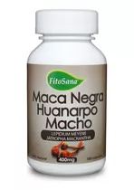 Huanarpo Macho Con Maca Negra Fecundador Sexual 100 Capsulas