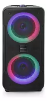 Bafle Potenciado Ken Brown Boom6 Portátil Doble Woofer 6.5 Color Negro