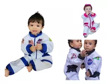 Fantasia Astronauta Nasa Bebê/infantil Luxo.