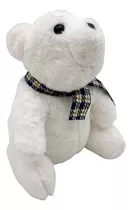 Peluche Oso Polar Con Bufanda