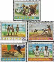 1982 Aniv Movimiento Boy Scouts- Lesotho ( Sellos) Mint